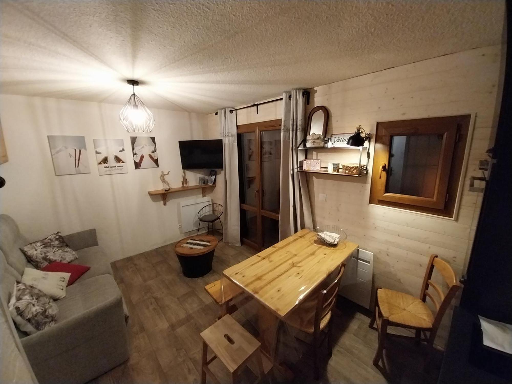 Ferienwohnung Valloire, Studio 22M2, Tout A Pied, Remontees Mecaniques A 100M Exterior foto